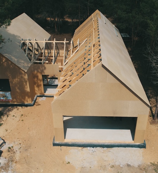 Dom wykonany przez SZAH Firma Stolarska